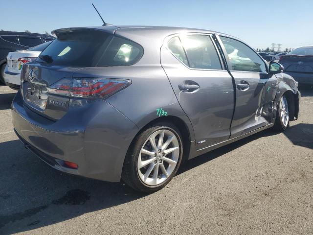 LEXUS CT 200 2012 gray hatchbac hybrid engine JTHKD5BH9C2063490 photo #4