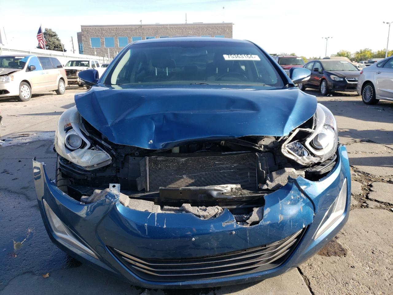 Lot #2989488574 2015 HYUNDAI ELANTRA SE