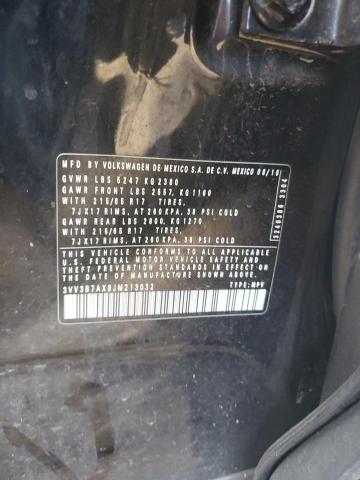 2018 VOLKSWAGEN TIGUAN SE - 3VV3B7AX8JM213032