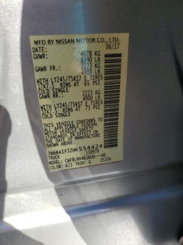 2017 NISSAN TITAN XD S - 1N6BA1F32HN554424