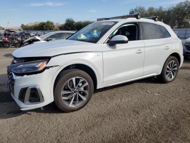 AUDI Q5 PREMIUM 2023 white  gas WA1GAAFY6P2192922 photo #1