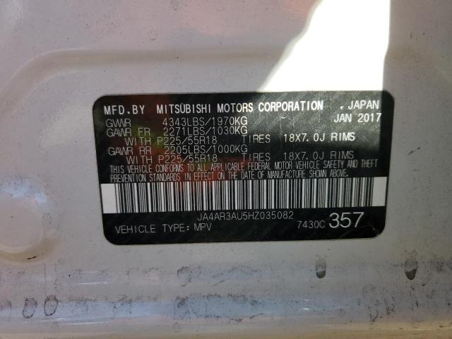 2017 MITSUBISHI OUTLANDER - JA4AR3AU5HZ035082