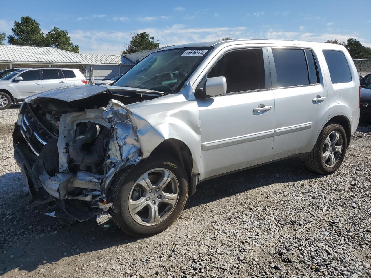 Lot #3024684582 2014 HONDA PILOT EXL