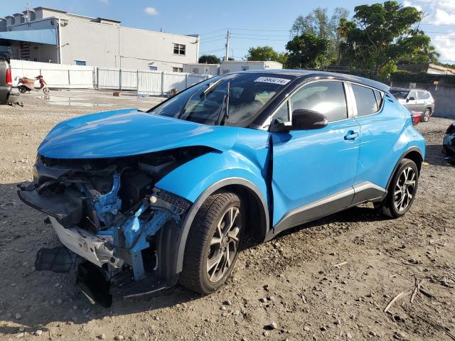 TOYOTA C-HR XLE 2019 blue  gas NMTKHMBX9KR095465 photo #1