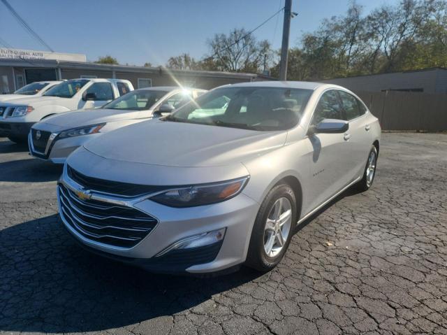 CHEVROLET MALIBU LS 2019 gray  gas 1G1ZC5ST0KF133885 photo #3