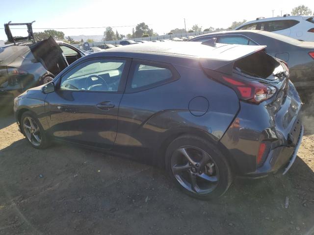 HYUNDAI VELOSTER B 2019 gray  gas KMHTG6AF2KU018618 photo #3