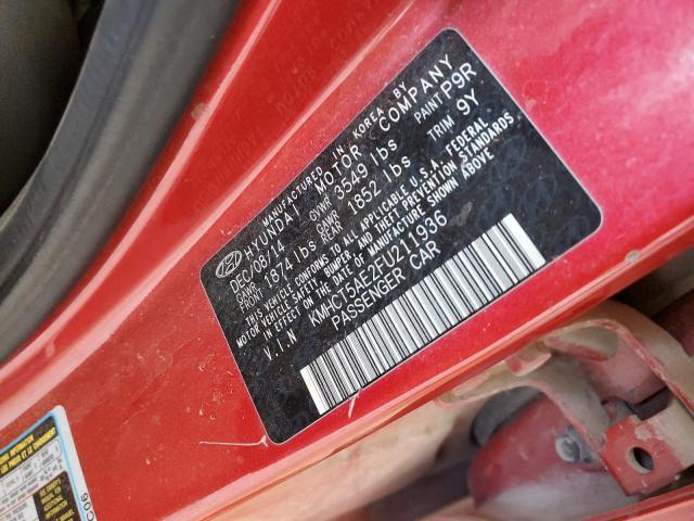 2015 HYUNDAI ACCENT GS KMHCT5AE2FU211936