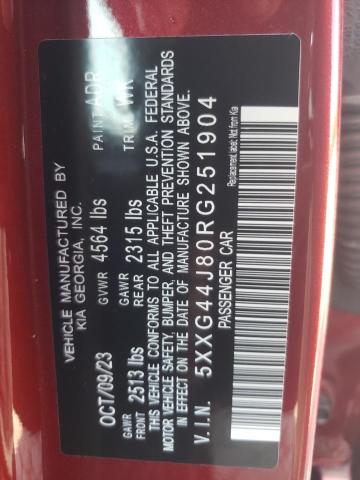 2024 KIA K5 GT - 5XXG44J80RG251904