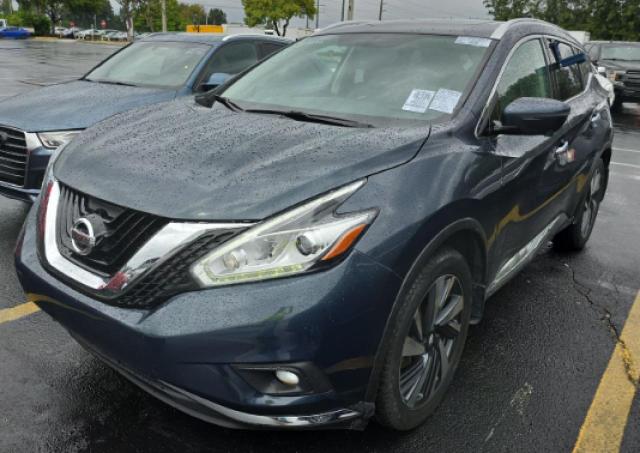 NISSAN MURANO S 2018 black  gas 5N1AZ2MH4JN163451 photo #3