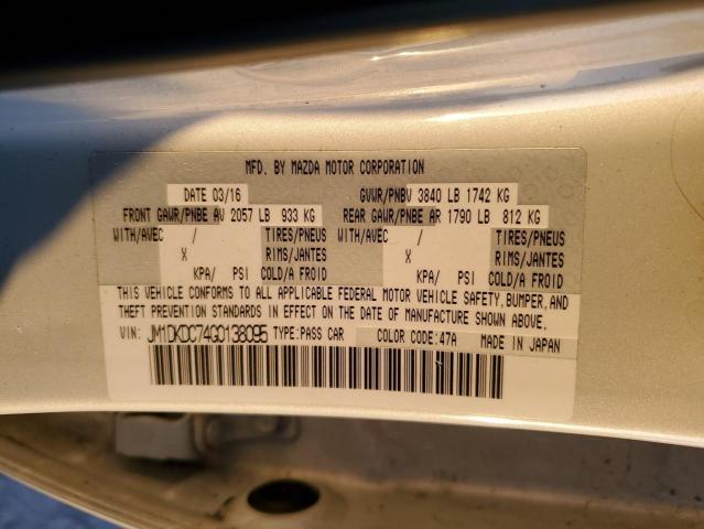 2016 MAZDA CX-3 TOURI - JM1DKDC74G0138095