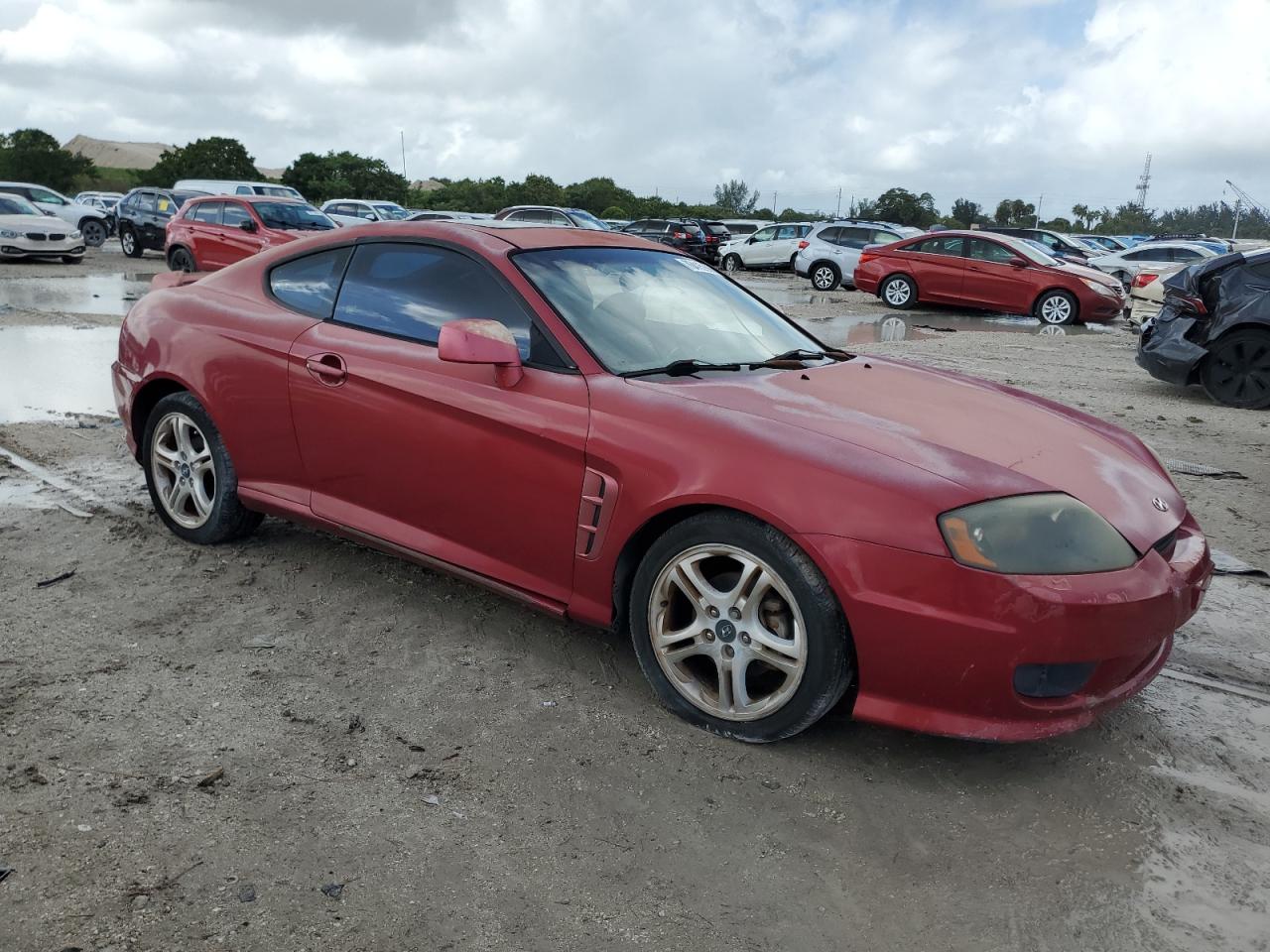 Lot #3003552133 2005 HYUNDAI TIBURON GT