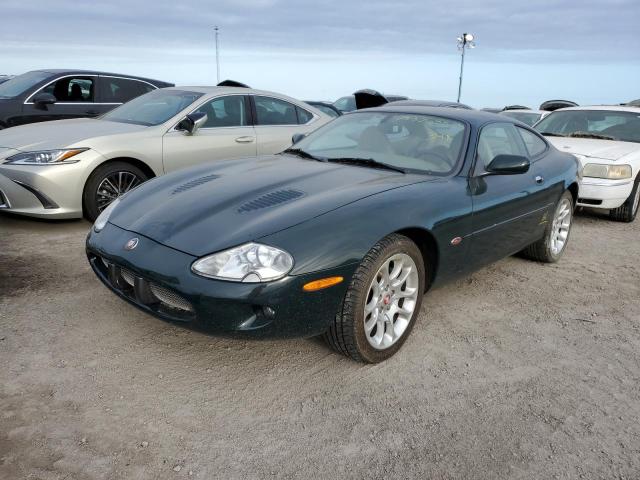 JAGUAR XKR 2000 green coupe gas SAJJA41BXYPA10261 photo #1