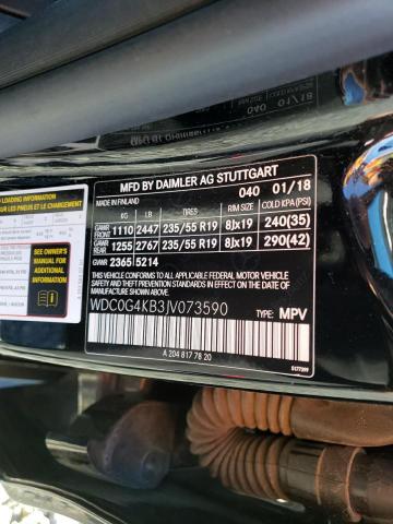 2018 MERCEDES-BENZ GLC 300 4M - WDC0G4KB3JV073590