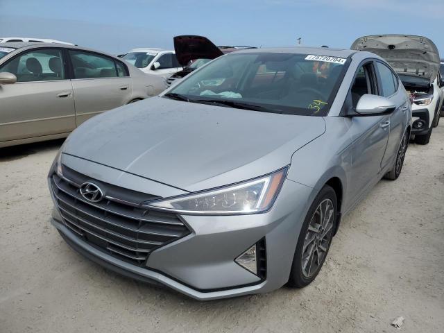 HYUNDAI ELANTRA SE 2020 silver  gas KMHD84LF9LU056609 photo #1