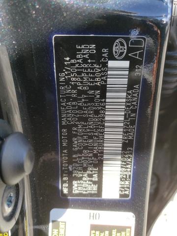 2015 TOYOTA COROLLA L - 2T1BURHE6FC298764