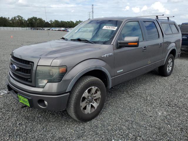 FORD F150 SUPER 2014 gray  gas 1FTFW1ET3EKD92355 photo #1