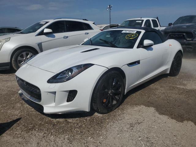 JAGUAR F-TYPE 2014 white  gas SAJWA6E77E8K09195 photo #1