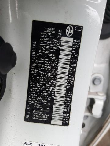 2020 TOYOTA COROLLA LE - 5YFEPRAE1LP009770