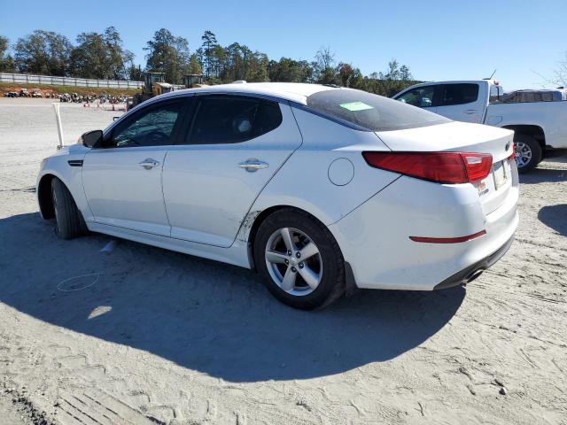 KIA OPTIMA LX 2015 white  gas 5XXGM4A71FG457395 photo #3