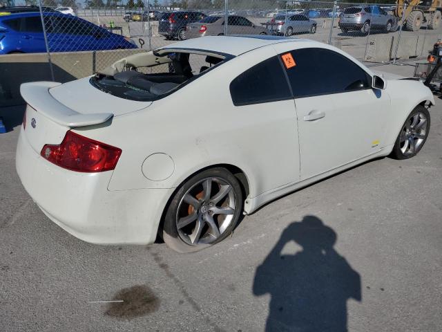 INFINITI G35 2004 white  gas JNKCV54EX4M301177 photo #4