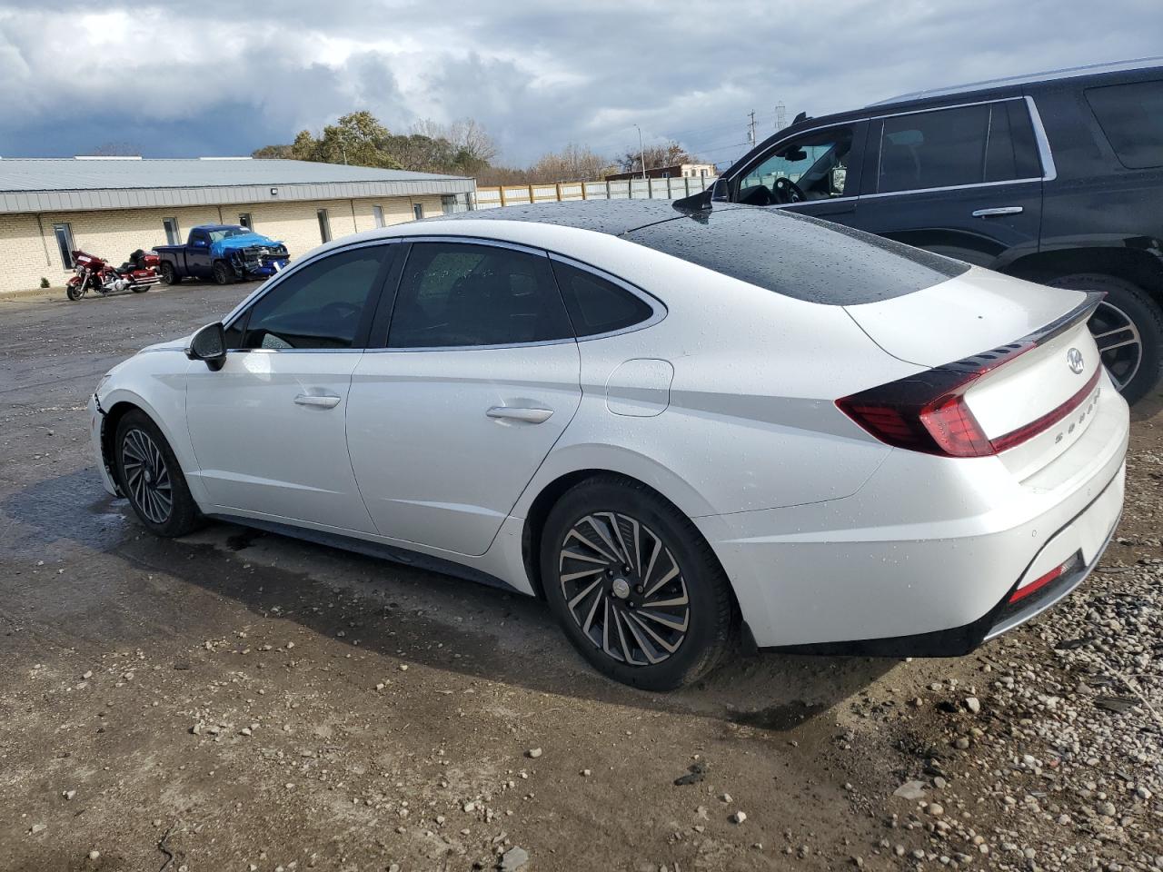 Lot #2979493801 2021 HYUNDAI SONATA HYB