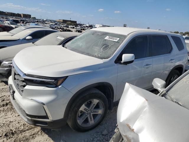 HONDA PILOT EXL 2024 white  gas 5FNYG2H47RB006734 photo #1