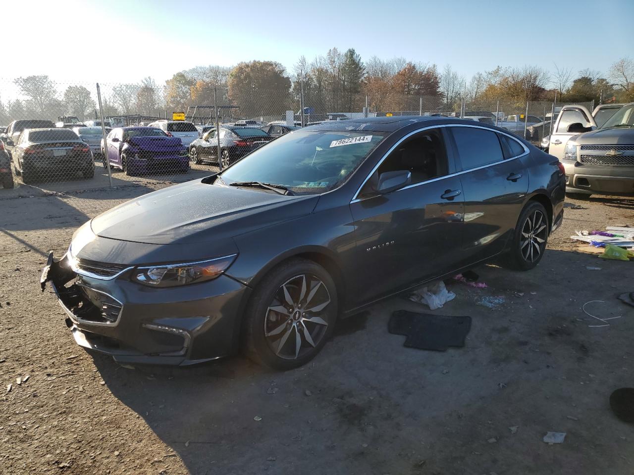 Lot #3052610106 2018 CHEVROLET MALIBU LT