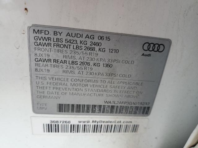 VIN WA1L2AFP3GA019237 2016 Audi Q5, Premium Plus no.13