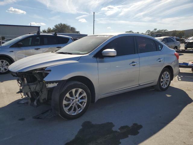 NISSAN SENTRA S 2018 silver  gas 3N1AB7APXJY228987 photo #1