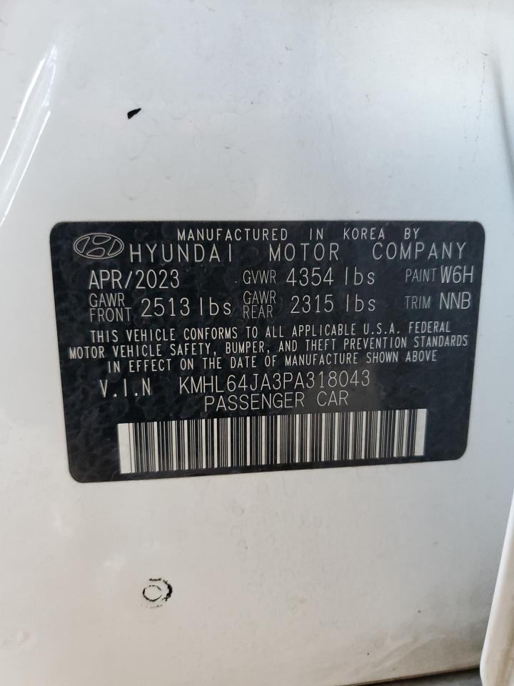 Lot #3026169325 2023 HYUNDAI SONATA SEL