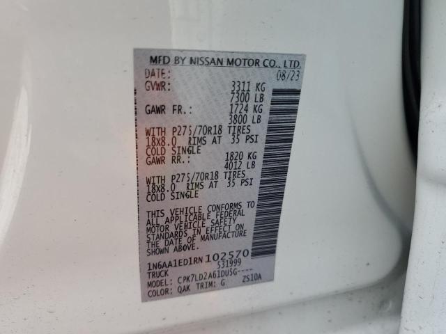 2024 NISSAN TITAN PRO- 1N6AA1ED1RN102570