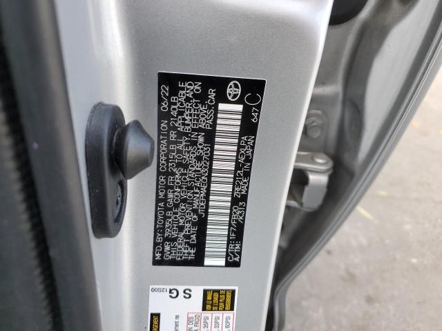 2022 TOYOTA COROLLA LE - JTDEPMAE0N3027031