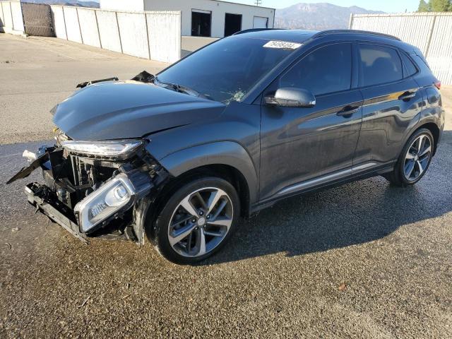 HYUNDAI KONA ULTIM 2019 gray  gas KM8K53A5XKU378758 photo #1