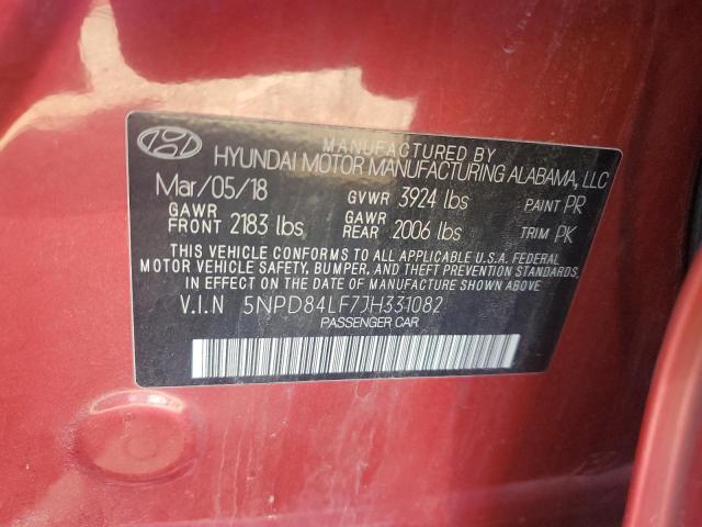 2018 HYUNDAI ELANTRA SE - 5NPD84LF7JH331082