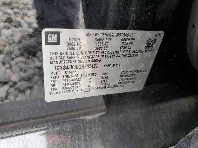 2016 CADILLAC ESCALADE E - 1GYS4JKJ0GR202491