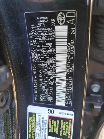 2015 TOYOTA COROLLA L - 2T1BURHE8FC323616