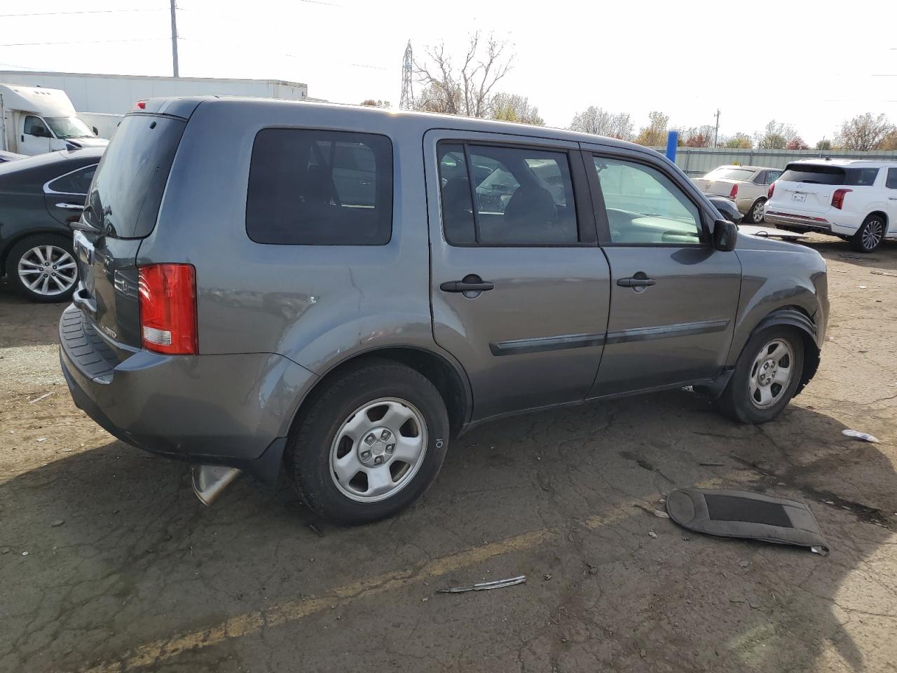 Lot #2923687602 2013 HONDA PILOT LX