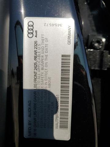 2017 AUDI A3 E-TRON - WAUTPBFF5HA036351
