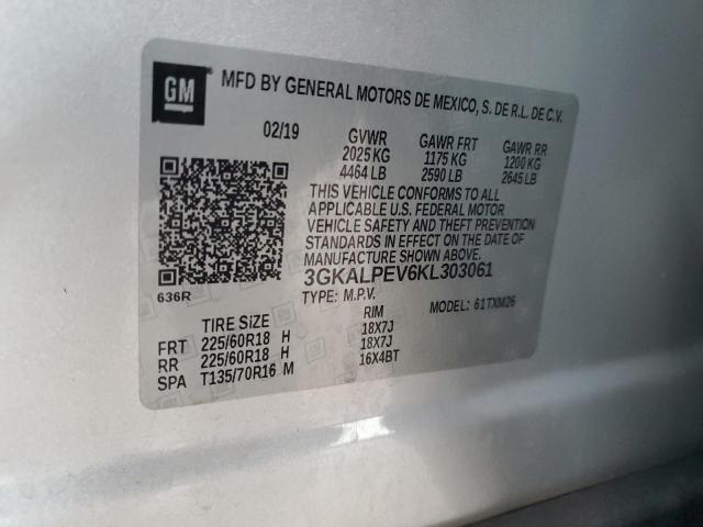 2019 GMC TERRAIN SL - 3GKALPEV6KL303061
