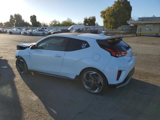 HYUNDAI VELOSTER T 2019 white  gas KMHTH6AB4KU011194 photo #3