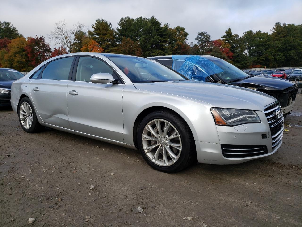 Lot #2942904332 2014 AUDI A8 L TDI Q