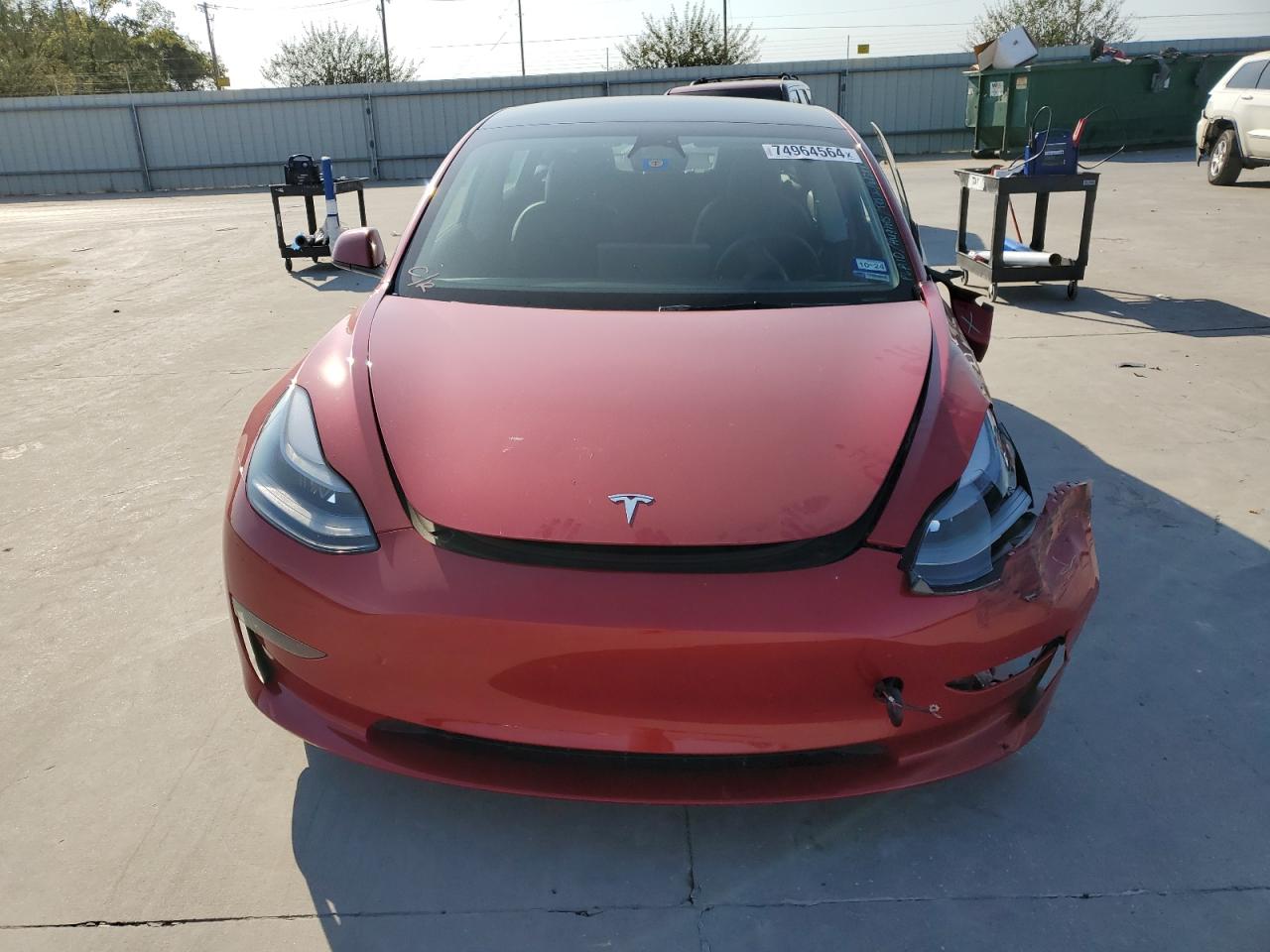 Lot #3024710566 2023 TESLA MODEL 3