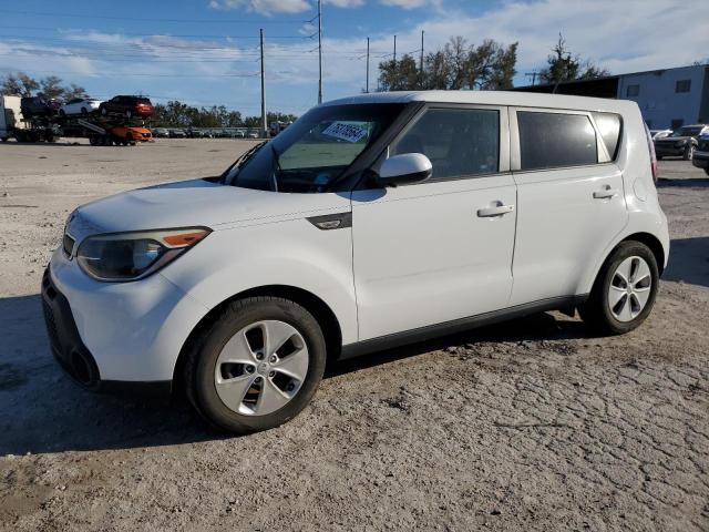 KIA SOUL 2014 white  gas KNDJN2A27E7029141 photo #1