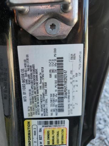 VIN 3FA6P0H77HR202147 2017 Ford Fusion, SE no.12