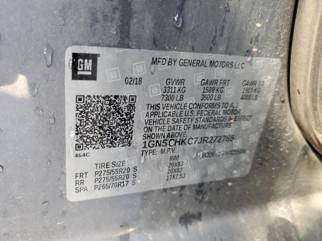 2018 CHEVROLET SUBURBAN C - 1GNSCHKC7JR272765