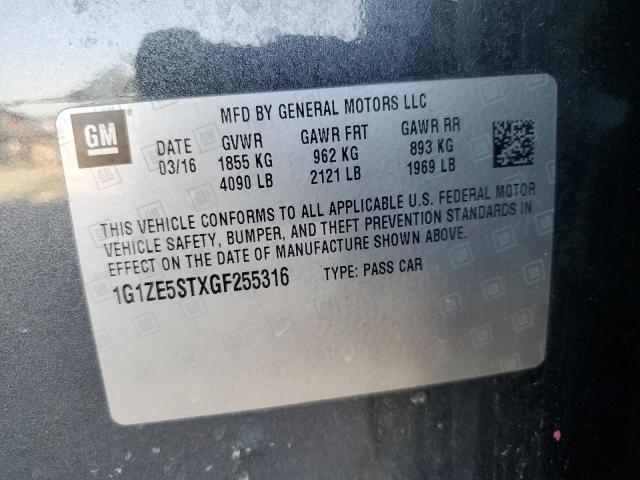 2016 CHEVROLET MALIBU LT - 1G1ZE5STXGF255316