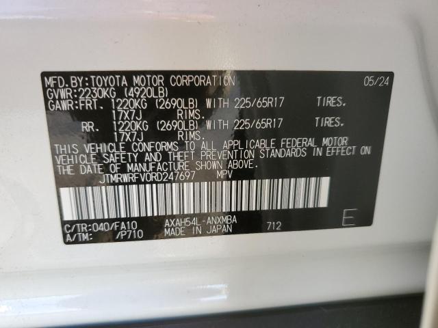 2024 TOYOTA RAV4 XLE - JTMRWRFV0RD247697
