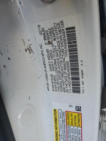 2018 HONDA ACCORD TOU - 1HGCV2F90JA022562