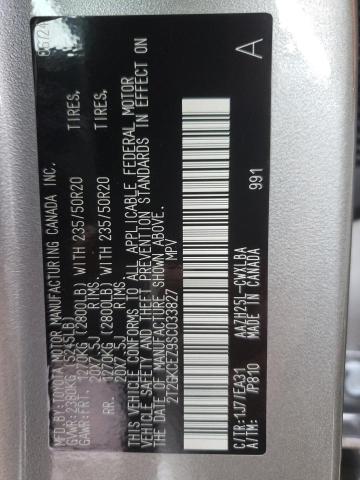 VIN 2T2GKCEZ9SC033827 2025 LEXUS NX 350H BA no.12