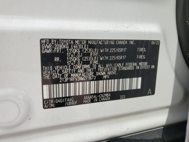 2022 TOYOTA RAV4 XLE - 2T3P1RFV3NW271673